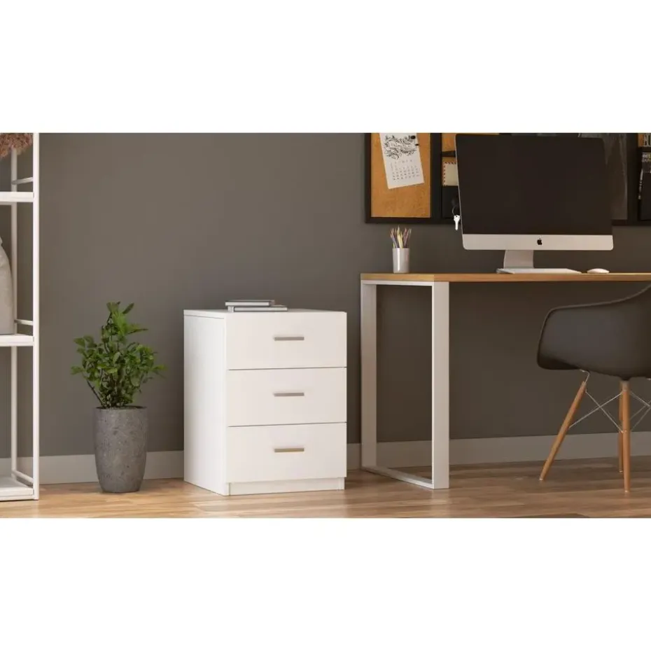 Emob Locelso lade - 18 mm dik - 44 breedte - Wit