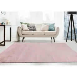 Emotion Vloerkleed Fluffy - Superzacht - pastel pink 160x230