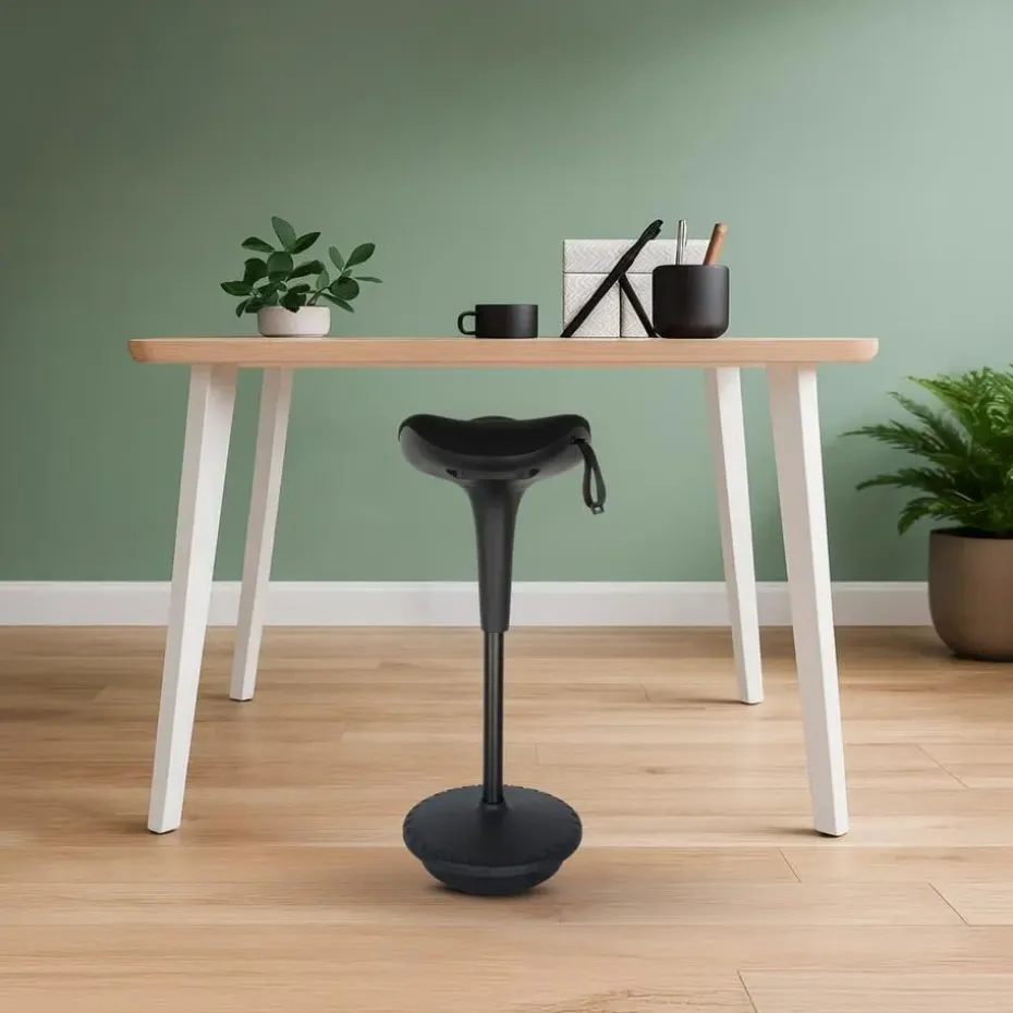 Ergonomische zit-sta kruk / wiebelkruk Ergo - Zwart