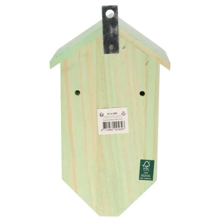 Esschert Design vogelhuisje/nestbuidel - zeegras - 26 cm