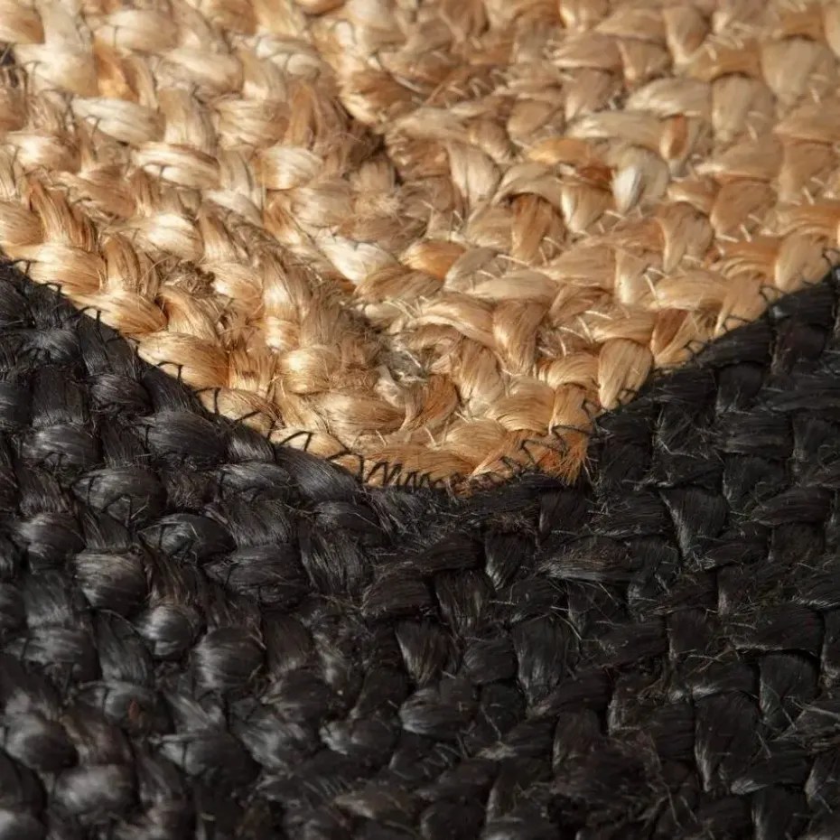 Eva Interieur Vloerkleed Jute - Naturel/Antraciet - 190x290