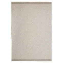 Eva Interior Buitenkleed Border Naturel/wit - 230 x 160 cm