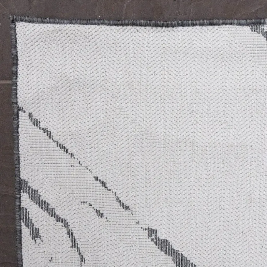 Eva Interior Buitenkleed Marble grijs/wit - 290 x 200 cm