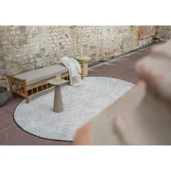 EVA Interior ovaal buitenkleed Dahl zwart - 340 x 240 cm