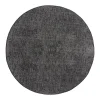 EVA Interior rond buitenkleed Dahl zwart - 200 x 200 cm