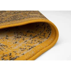 EVA Interior vintage Vloerkleed Bloom Geel - 270 x 185 cm