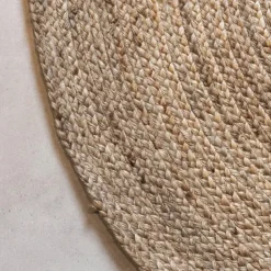 EVA Interior Vloerkleed Jute Rond - Naturel - 240 Ø (L)
