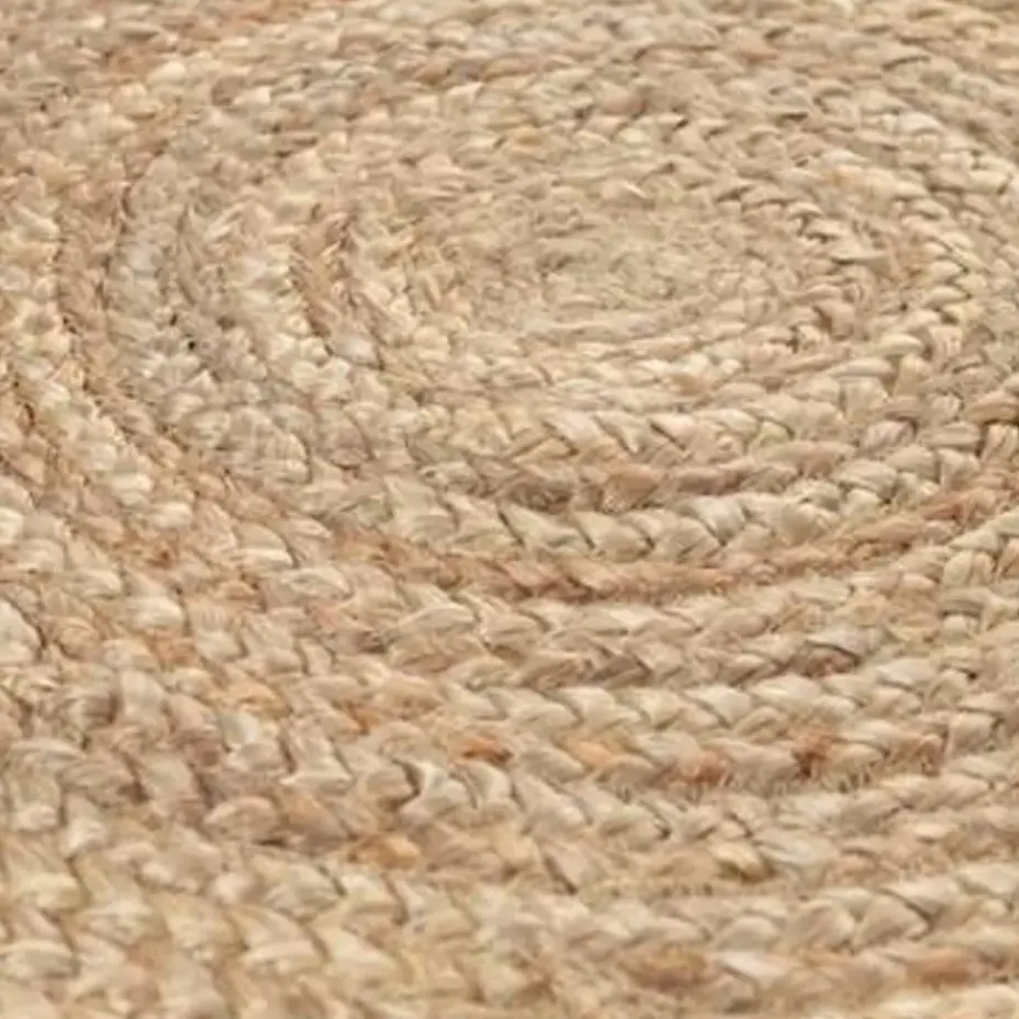 EVA Interior Vloerkleed Jute Rond - Naturel - 240 Ø (L)