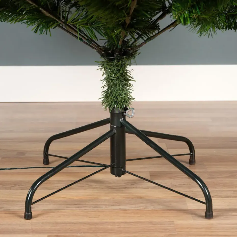 Everlands Kunst Kerstboom met verlichting - 210 cm