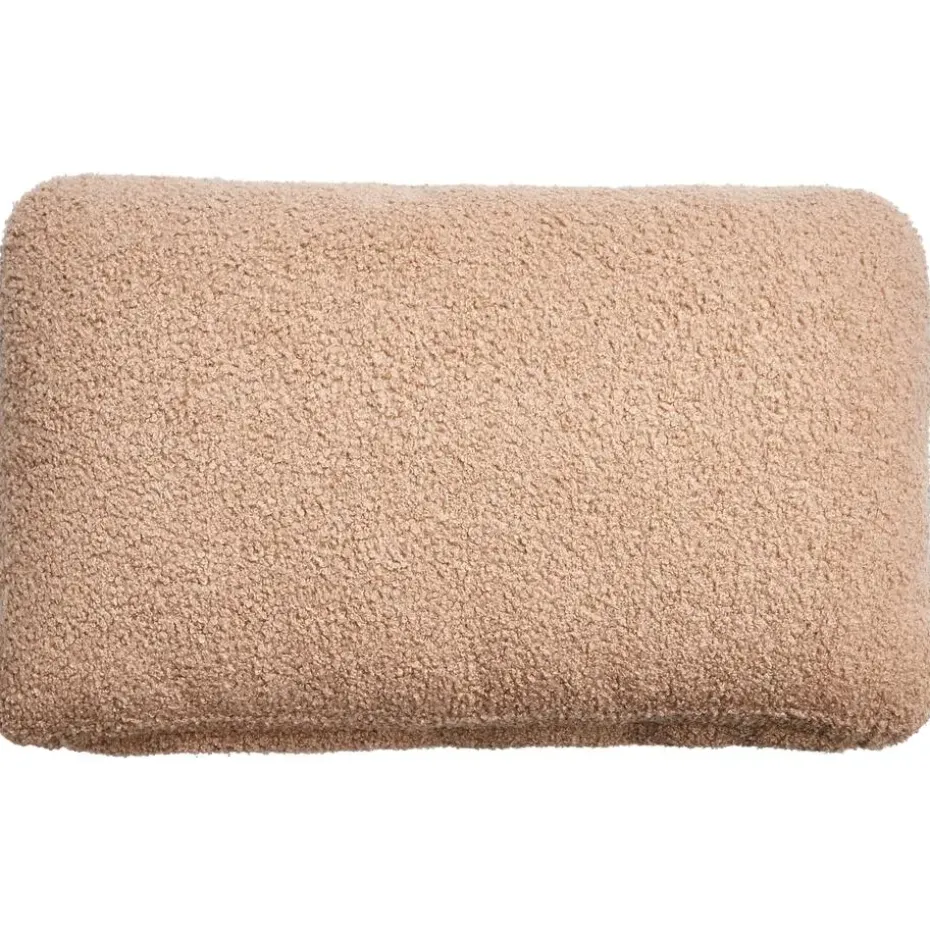 EWRON - Chaise longue - Zandbeige - Linkszijdig - Bouclé