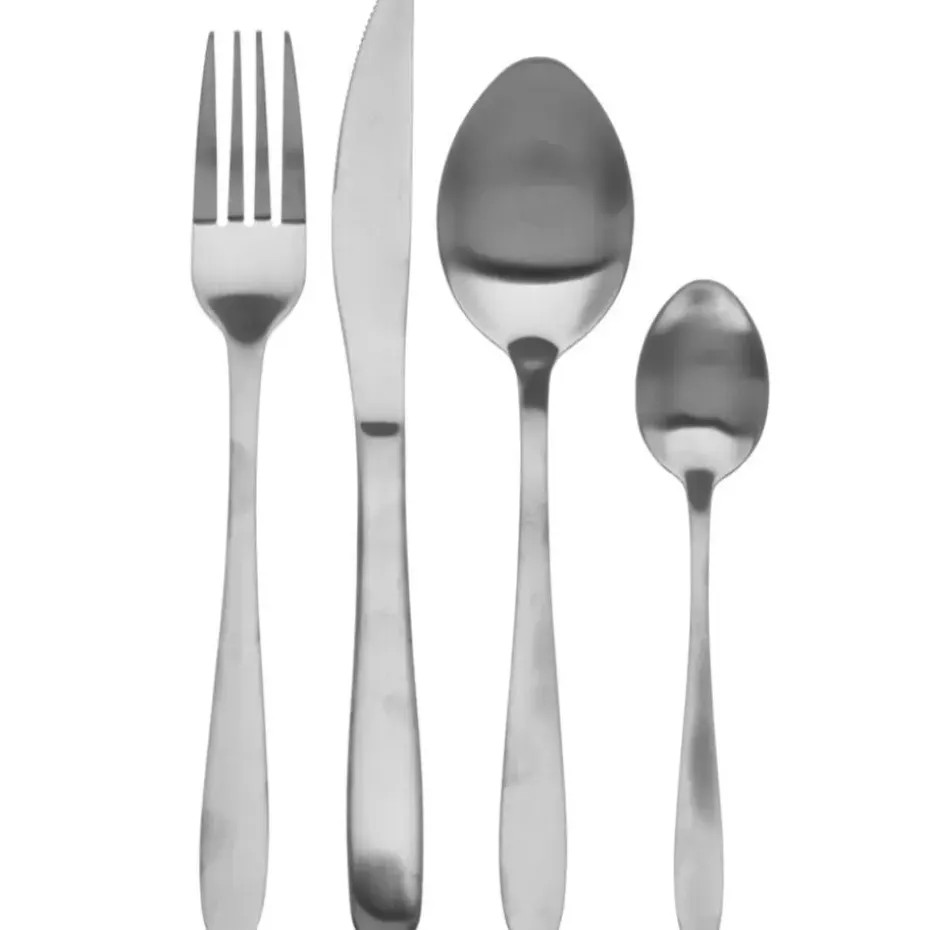 Excellent Houseware Bestekset - 16-delig - zilver - RVS
