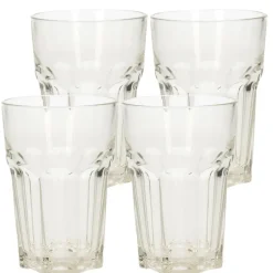 Excellent Houseware Drinkglazen set - 4x - 360ml - water glazen