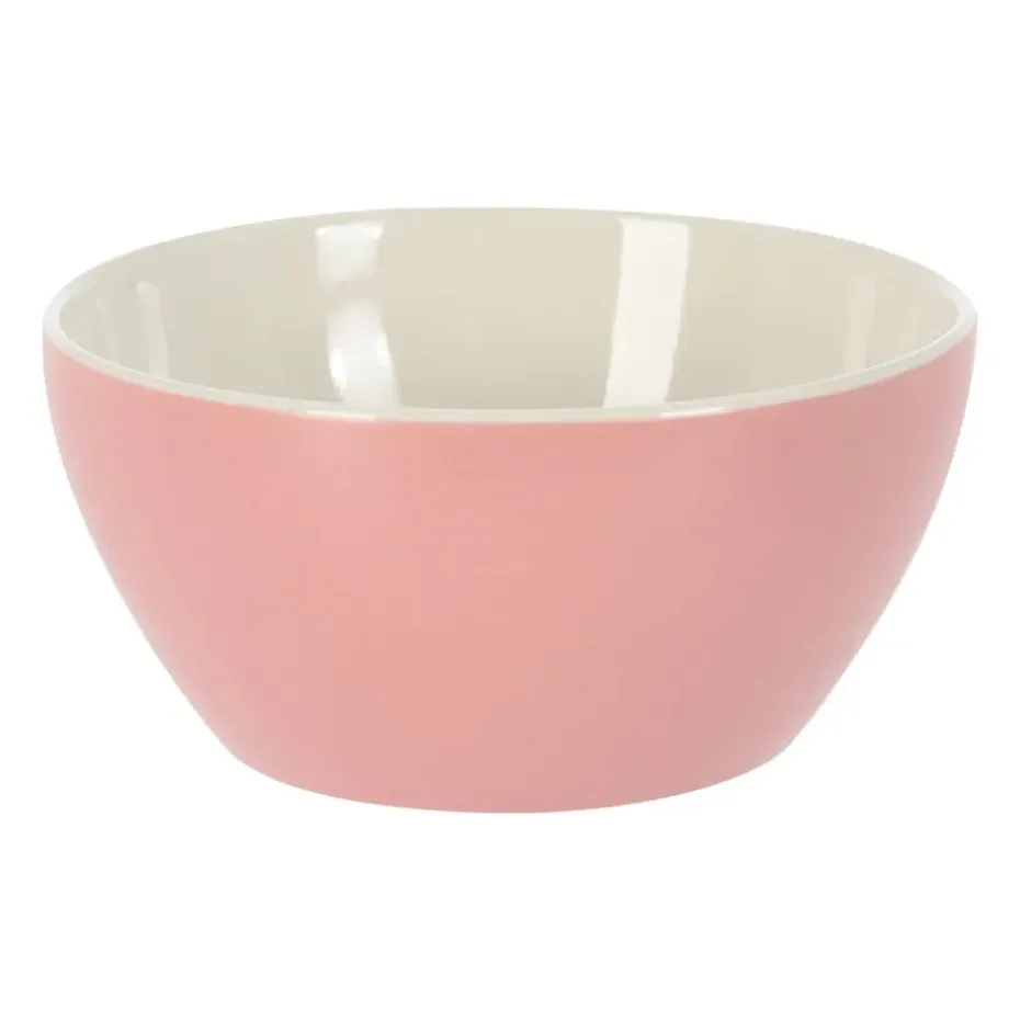 Excellent Houseware kommen/schaaltjes - D14 x H6.5 cm - lichtroze