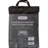 Exotan Beschermhoes Loungeset San Remo - PE - Zwart - 45x30x14