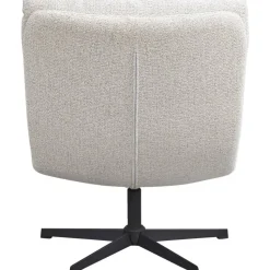 Fauteuil Bobbi incl. hocker - greige