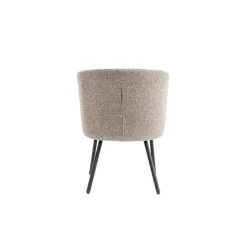 Fauteuil Cindy Taupe Stof