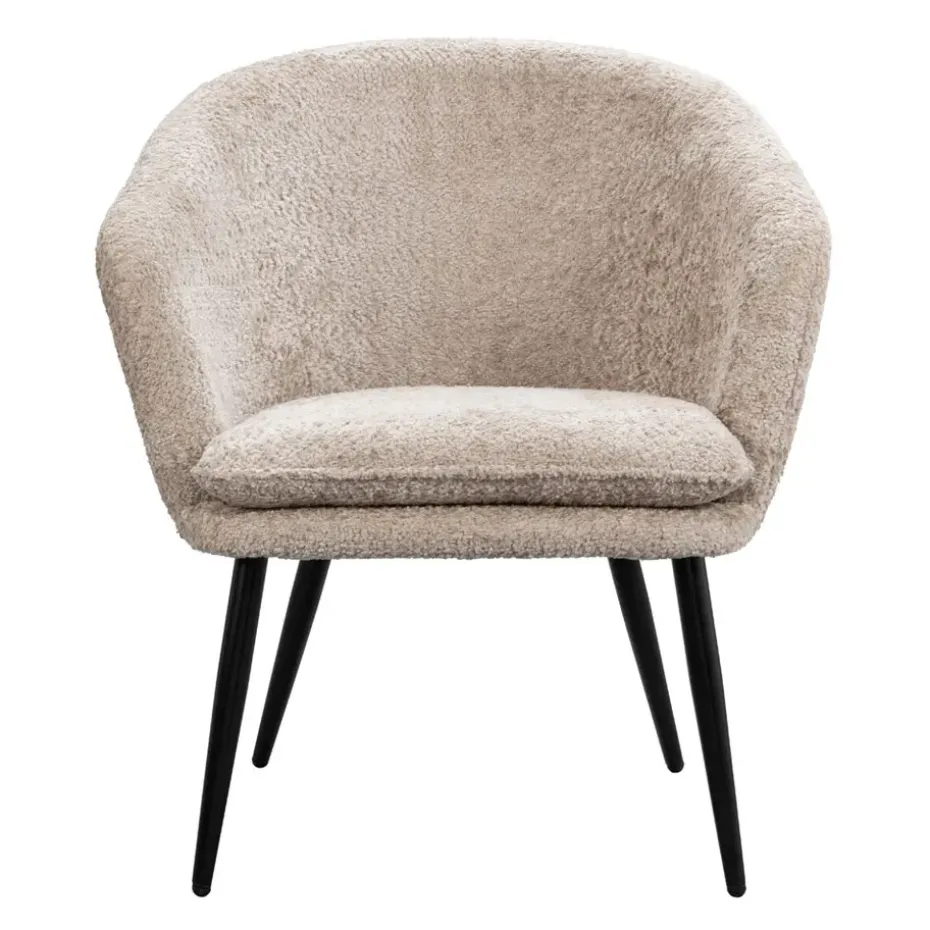 Fauteuil Cloe - stof - beige