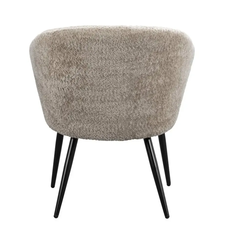 Fauteuil Cloe - stof - beige