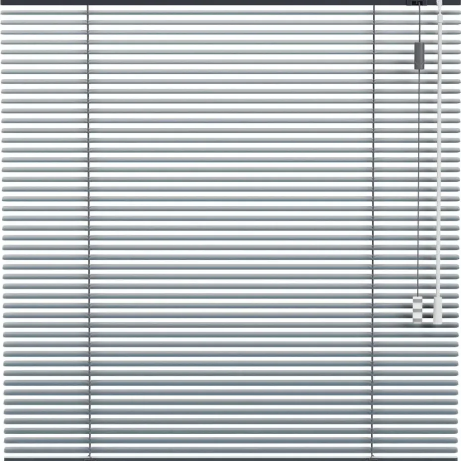 Fenstr aluminium jaloezie 25mm metallic - blauw (35301)