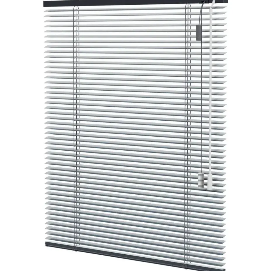 Fenstr aluminium jaloezie 25mm metallic - blauw (35301)