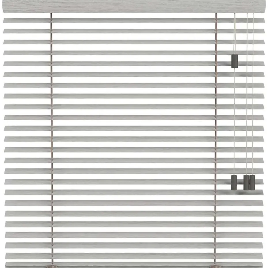 Fenstr bamboe jaloezie Miami 50mm - lichtgrijs (20018)