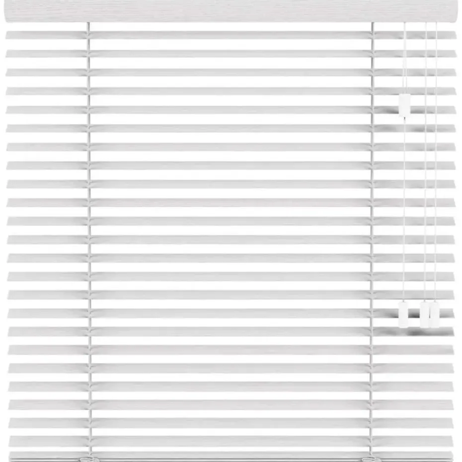 Fenstr bamboe jaloezie Miami 50mm - wit (10317)