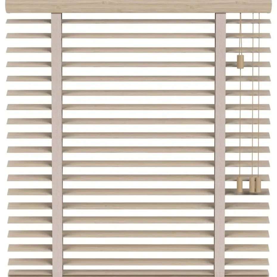Fenstr bamboe jaloezie Tahiti 65mm - licht eiken (25951)