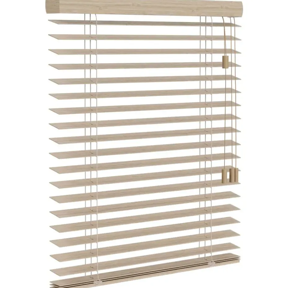 Fenstr bamboe jaloezie Tahiti 65mm - licht eiken (25951)