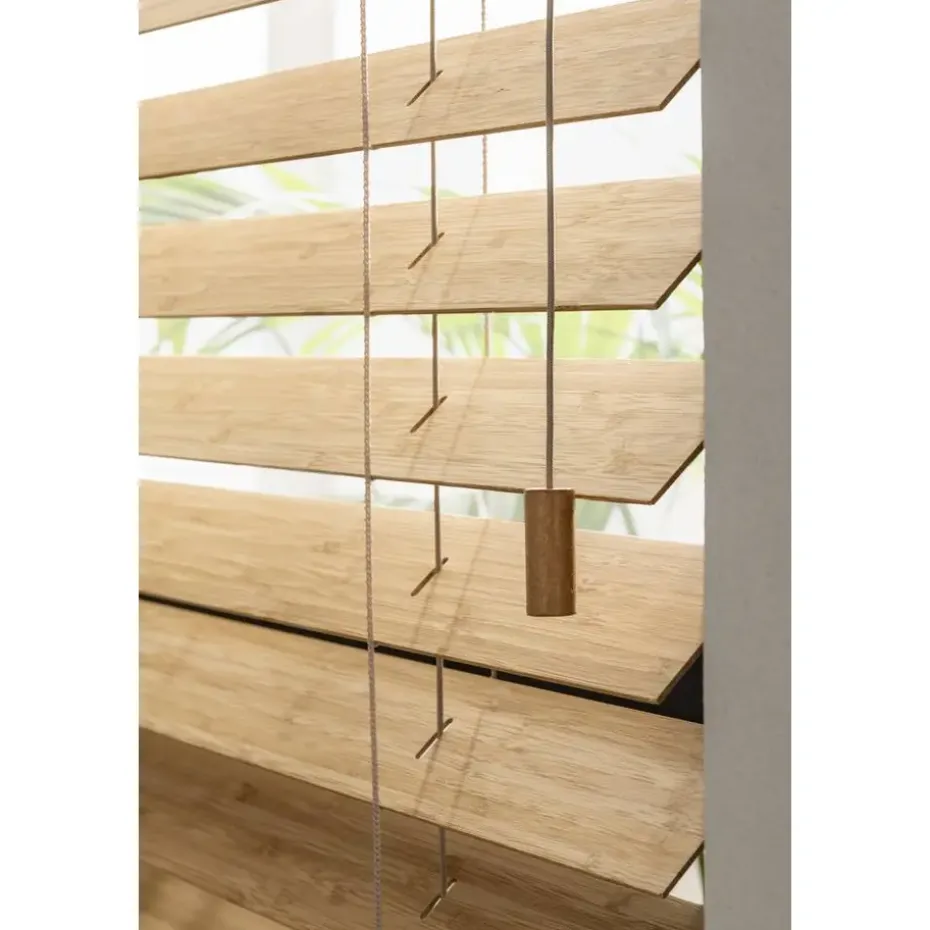 Fenstr bamboe jaloezie Tahiti 65mm - licht eiken (25951)