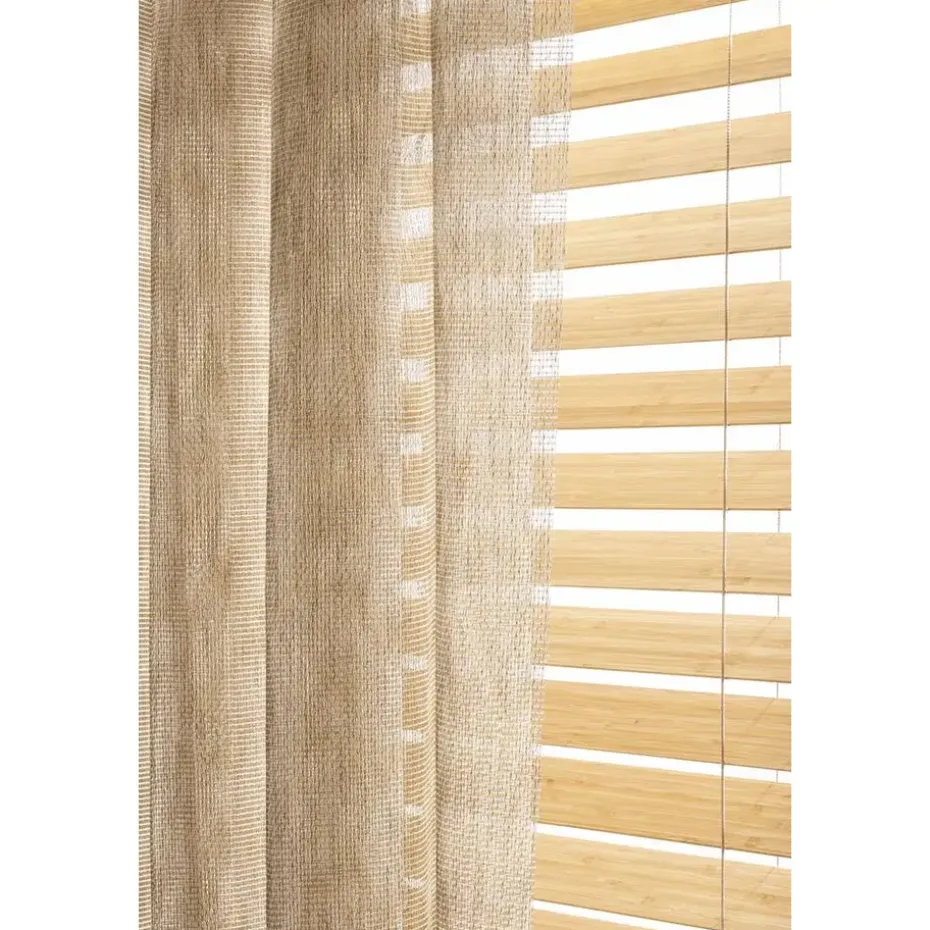 Fenstr bamboe jaloezie Tahiti 65mm - licht eiken (25951)
