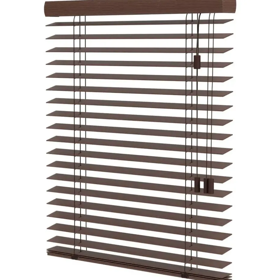 Fenstr bamboe jaloezie Tahiti 65mm - cacao bruin (30502)