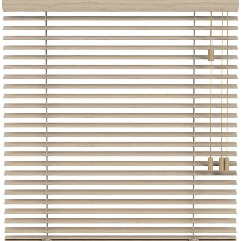 Fenstr bamboe jaloezie Tahiti 50mm - licht eiken (25951)