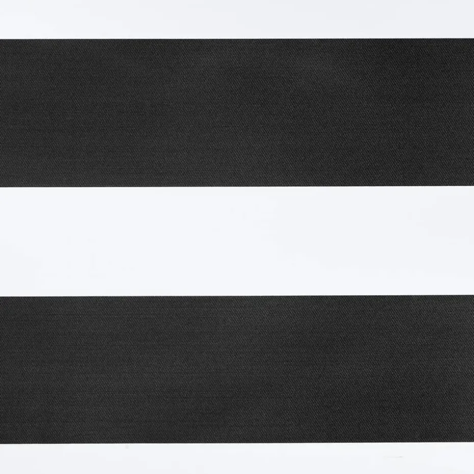 Fenstr Duo rolgordijn Nice lichtdoorlatend - zwart (15060)
