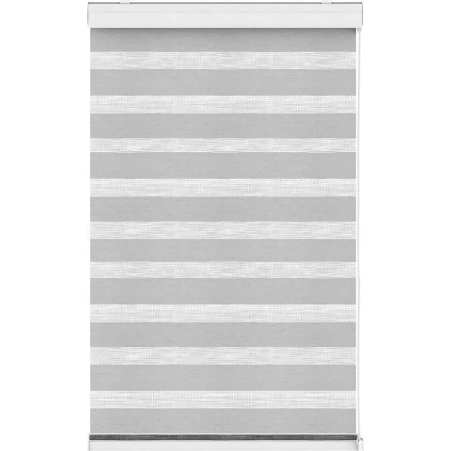 Fenstr duo-rolgordijn lichtgrijs - 120x240 cm