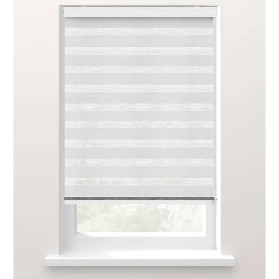 Fenstr duo-rolgordijn wit - 60x175 cm
