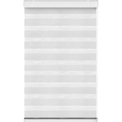 Fenstr duo-rolgordijn wit - 140x240 cm