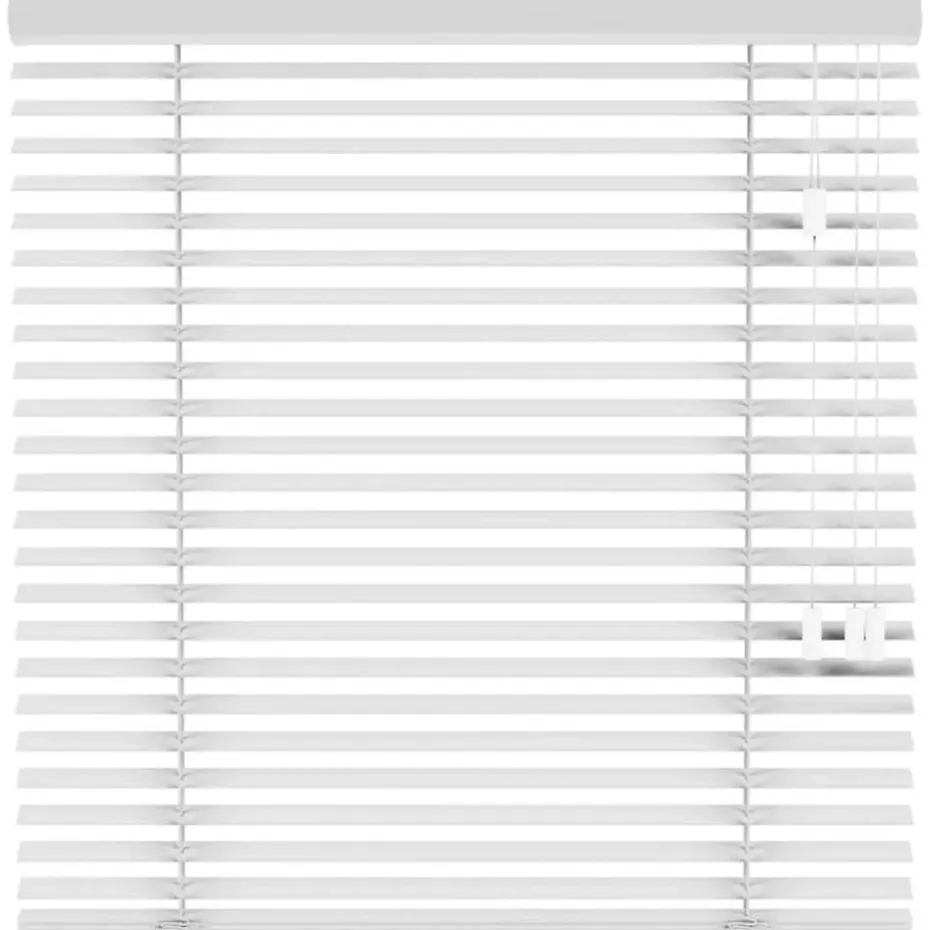 Fenstr houten jaloezie Budapest 50mm - wit (10318)
