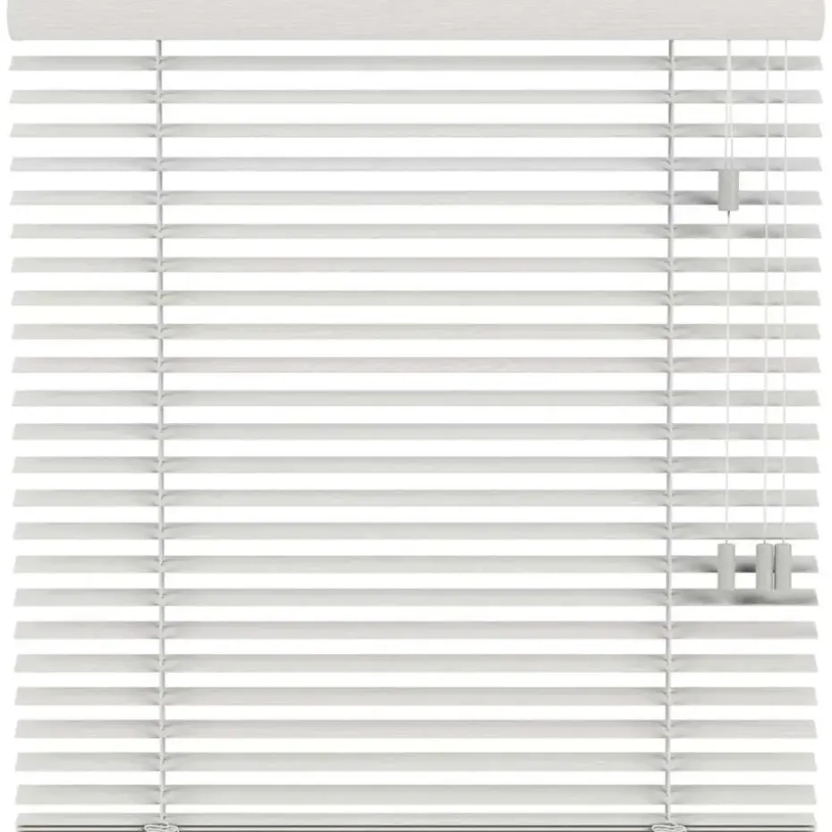Fenstr houten jaloezie Praag 50mm - off-white (10714)