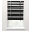 Fenstr jaloezie aluminium 25 mm matzwart - 160x180 cm