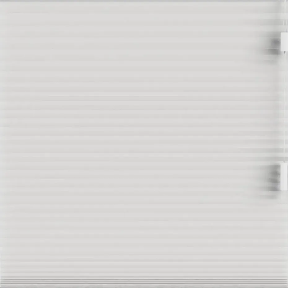 Fenstr plisségordijn Boston dubbel 25mm lichtdoorlatend - off-white (10716)