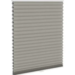 Fenstr plisségordijn Chicago dubbel 45mm verduisterend - taupe (30027)