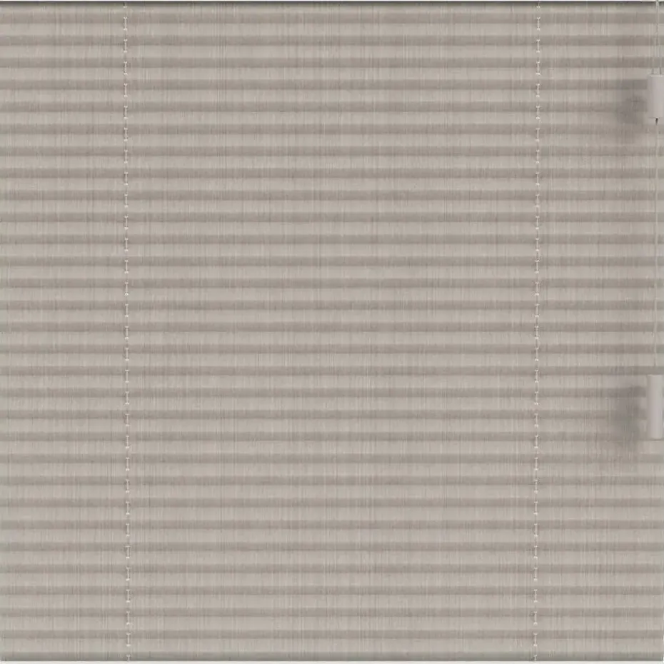 Fenstr plisségordijn Edinburgh enkel 20mm transparant - zand (25313)