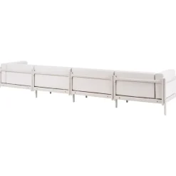 FERRETTI - Tuinbank 4-zits - Lichtbeige - Synthetisch