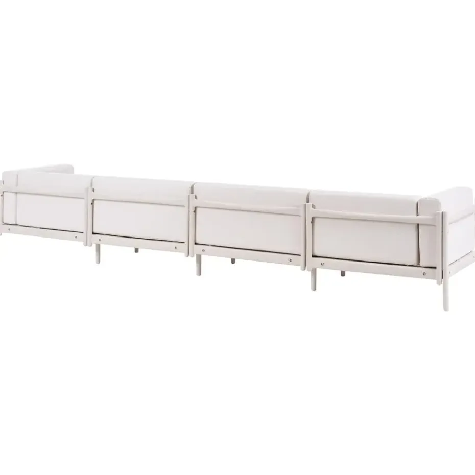 FERRETTI - Tuinbank 4-zits - Lichtbeige - Synthetisch