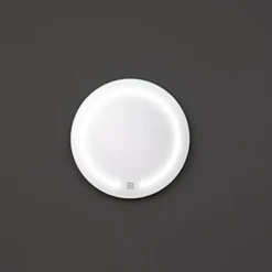 5Five Badkamer wandspiegel LED - batterij - zilver - D45 cm