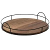 5Five Dienblad/serveerblad Bilbao - Acacia hout - D34 cm