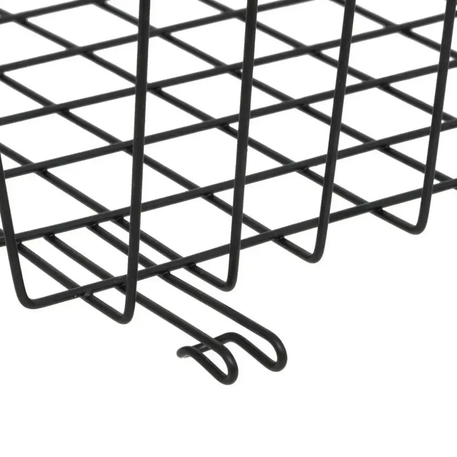 5Five Hangmand voor kast - metaal - 31 x 31 x 12 cm - zwart