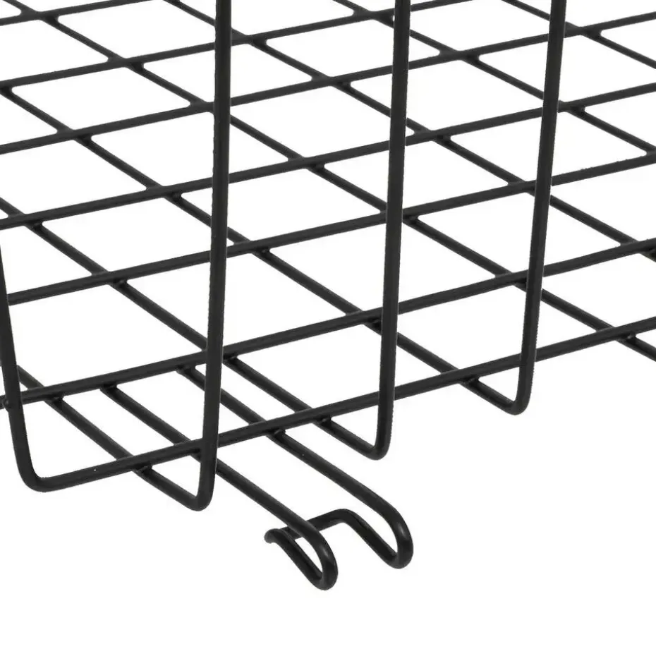 5Five Hangmand voor kast - metaal - 51 x 30 x 11 cm - zwart