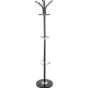 5Five kapstok - zwart - metaal/kunststof - 14 haaks - 37 x 182 cm