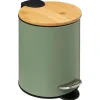 5Five Pedaalemmer - softclose - 3L - kakigroen - D17 x H24 cm